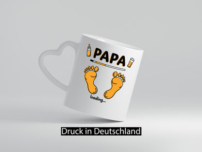 Papa loading | Ankündigung schwangerschaft lustiger Spruch Geschenk Humor