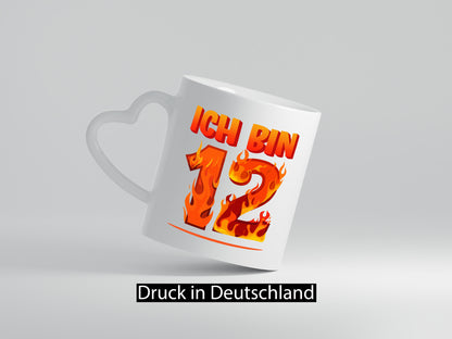 12. Geburtstag | 12 Jahre Drache Geschenkidee Humor Tasse