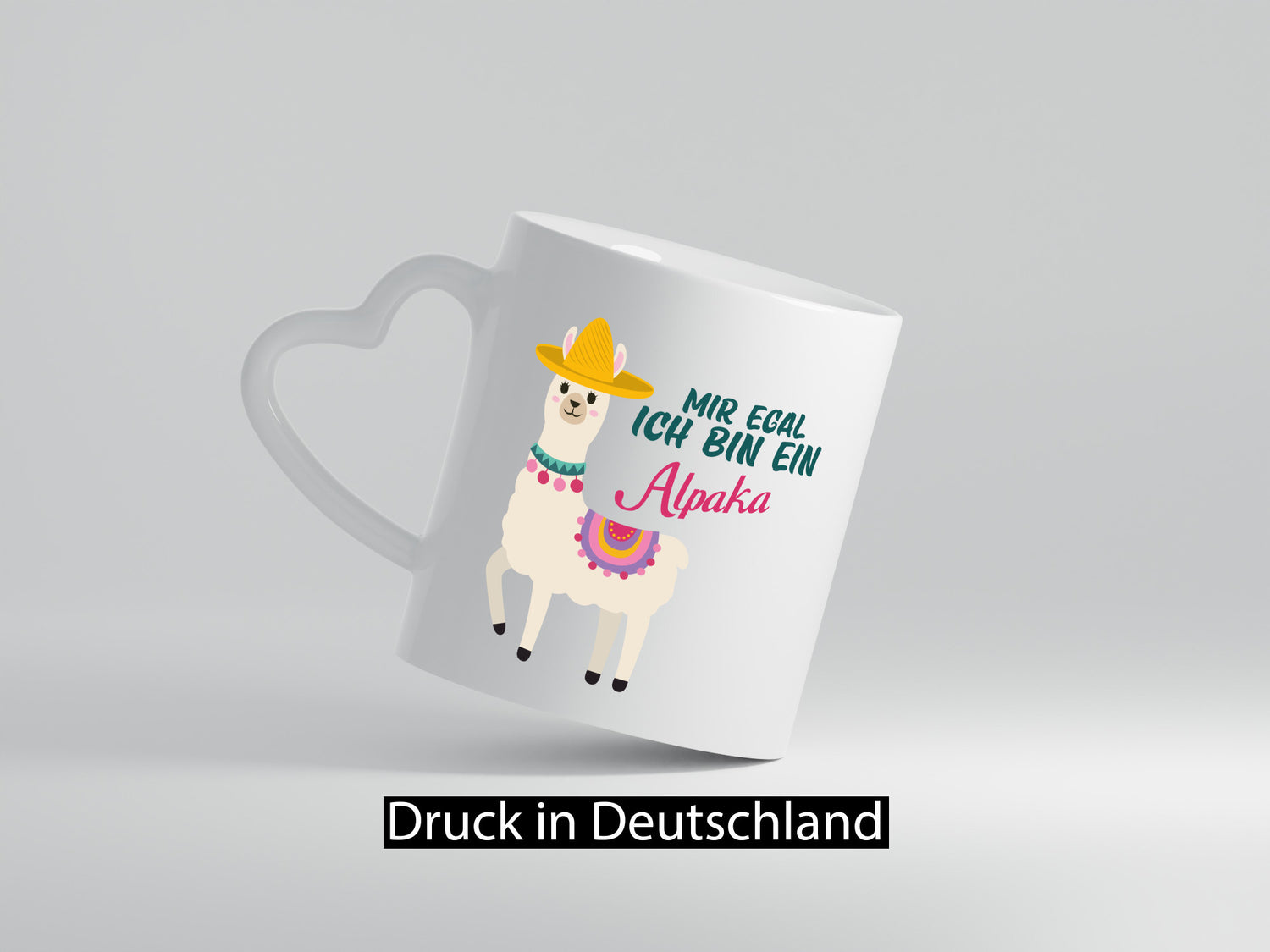 Mir egal ich bin ein Alpaka | Lama Spuckendes lustiger Spruch Geschenk Humor