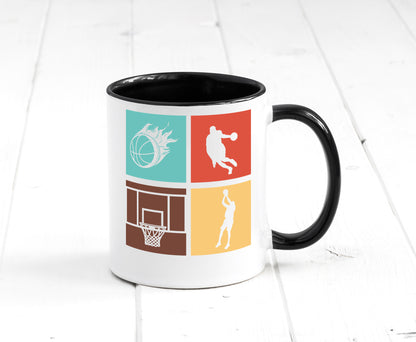 Basketball | Sportfan Slam Dunk Teamplayer NBA Humor Geschenkidee Tasse