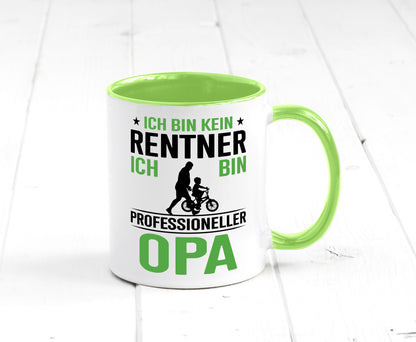 Ich bin kein renter Profesioneller Opa | Großvater Humor Familie Geschenkidee