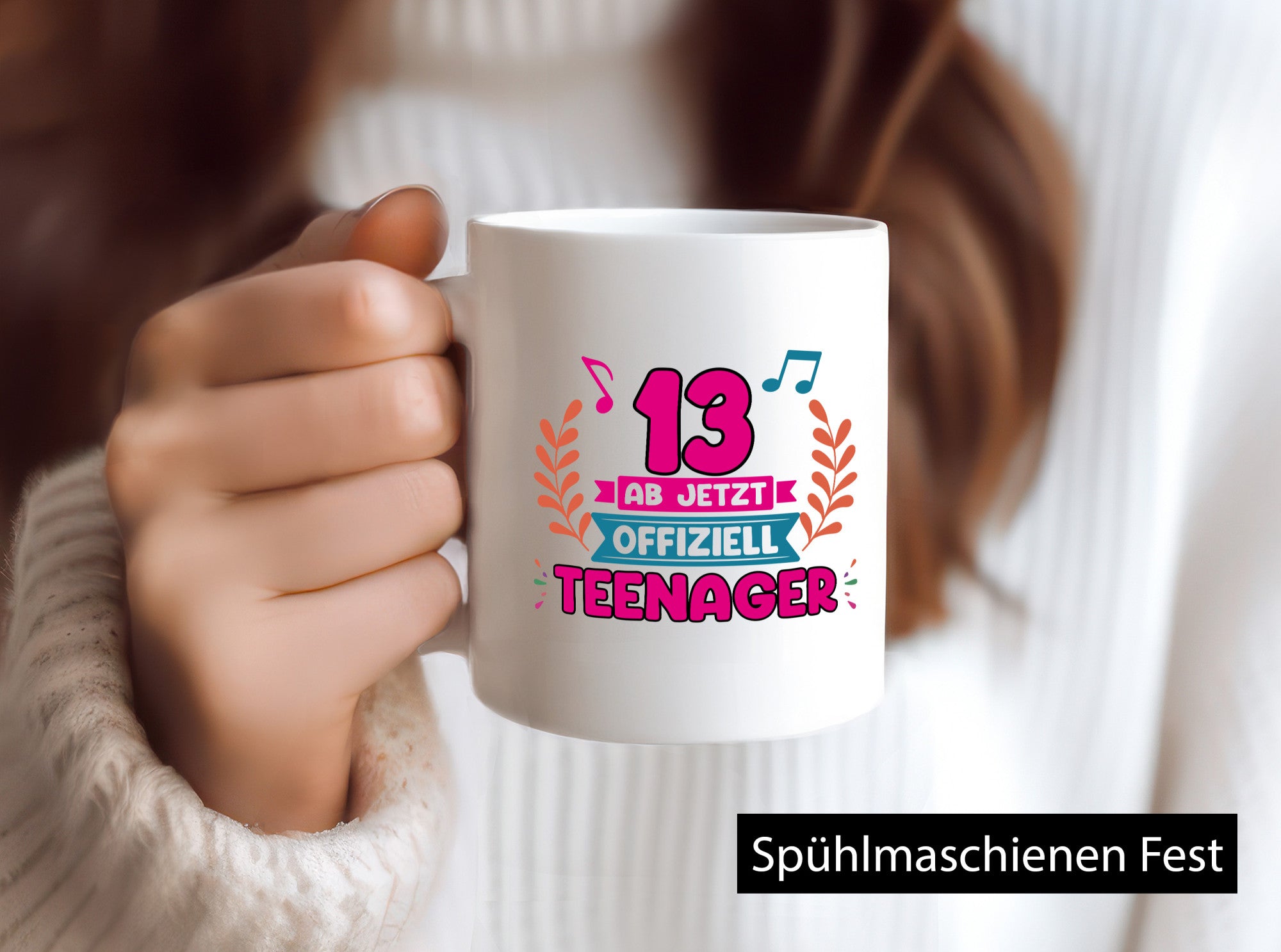 13. Geburtstag | Mädchen Tasse Teenager Spruch vl10 Geschenkidee Humor
