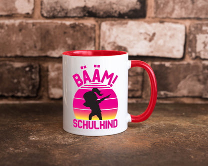 Bääm Schulkind | Einschuldung Schulanfang Geschenkidee Humor Tasse