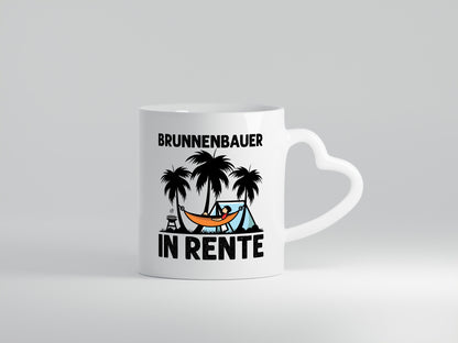 Brunnenbauer in Rente | Ruhestand Rentner Geschenk Jubiläum lustiger Spruch