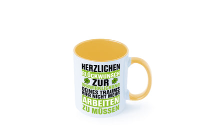 Verwirklichung deiner Träume | Stellenwechel Kollege Humor Arbeit Kollegen Büro