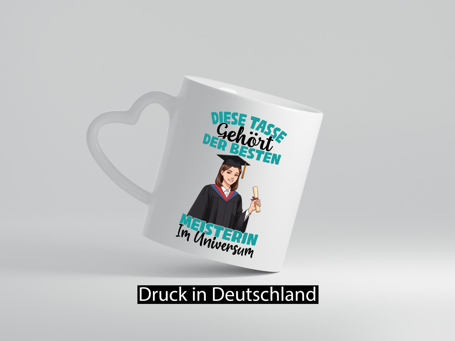 Im Universum: Meisterin | Meisterbrief Geschenk Humor Geschenkidee lustiger