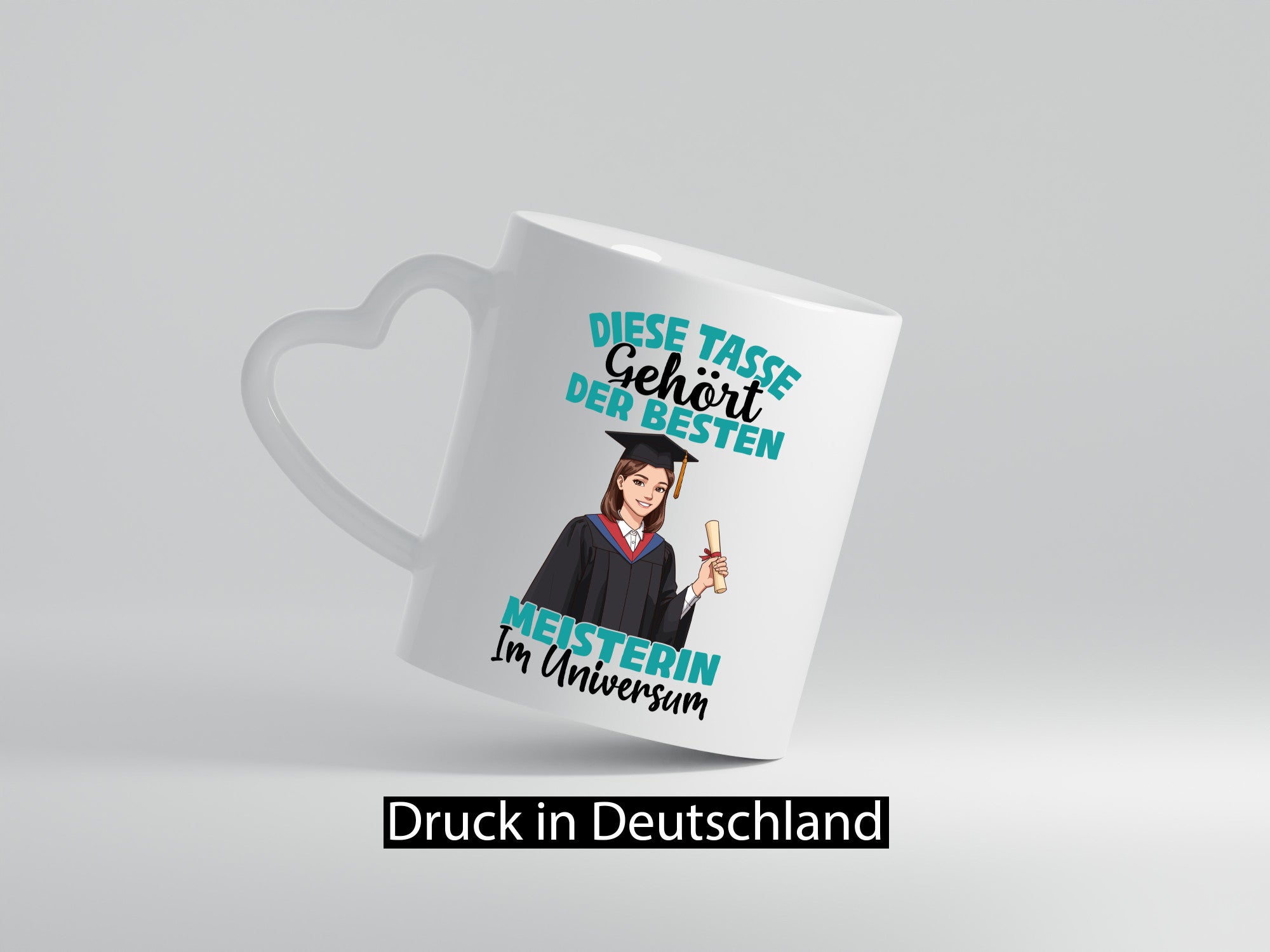 Im Universum: Meisterin | Meisterbrief Geschenk Humor Geschenkidee lustiger