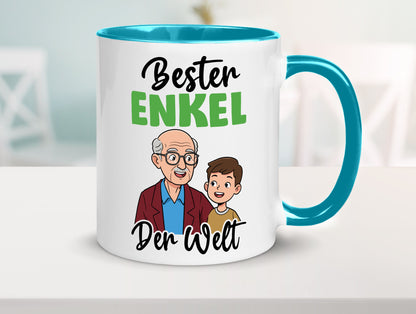 Bester Enkel | Großmutter Großvater Oma Opa lustiger Spruch Geschenk Familie