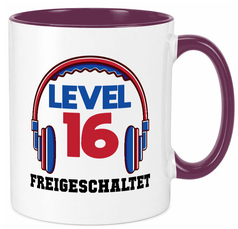 Level 16 Freigeschaltet | 16. geburtstag Gamer lustig Geschenkidee Geschenk