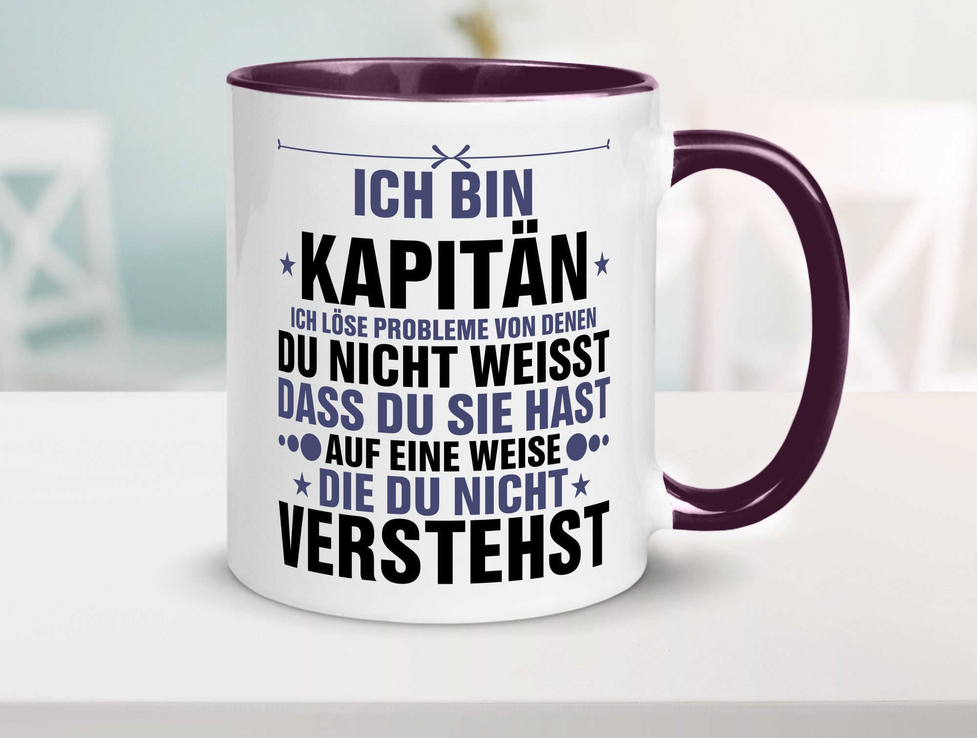 Löse Probleme: Kapitän | Schiffskapitän Schiff v2 Geschenk Humor Geschenkidee