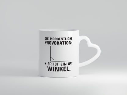 Morgentliche Provokation | Morgenmuffel Tasse Humor lustiger Spruch Geschenk