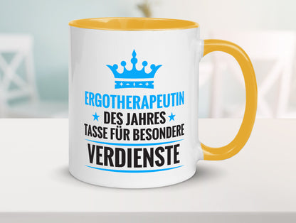 Besonderer Verdienst: Ergotherapeutin | Ergotherapie lustig Humor Geschenkidee