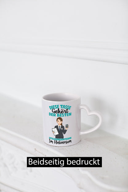 Im Universum: Steuerberaterin | Steuer Beratung Geschenkidee Humor Tasse