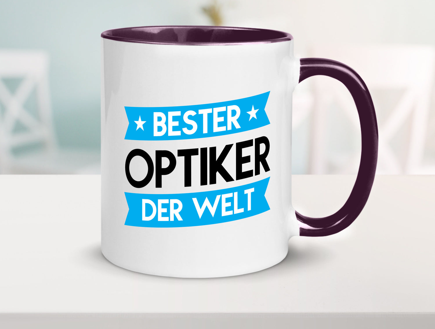 Bester Optiker | Augenoptiker Geschenkidee Humor Tasse