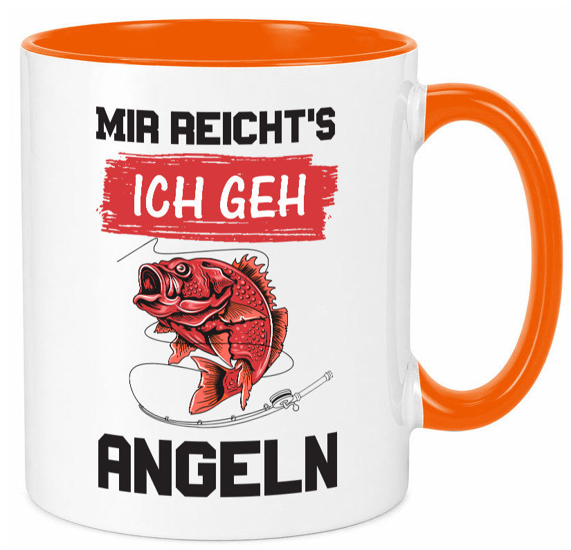 Ich geh angeln | Angler Tasse Fisch Fischer Humor lustig Geschenkidee Geschenk