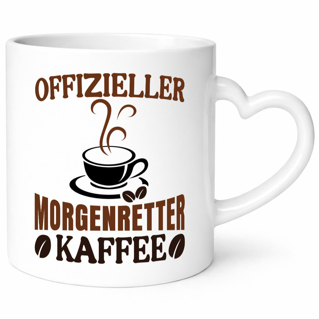 Morgenretter Kaffee | Kaffeetrinker Tasse Büro Humor lustig Arbeit Kollegen