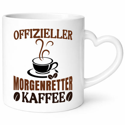 Morgenretter Kaffee | Kaffeetrinker Tasse Büro Humor lustig Arbeit Kollegen