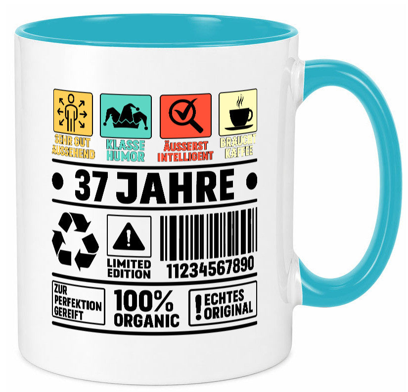 37. Geburtstag | 37 Jahre Humor Limited Edition lustig Geschenkidee Geschenk