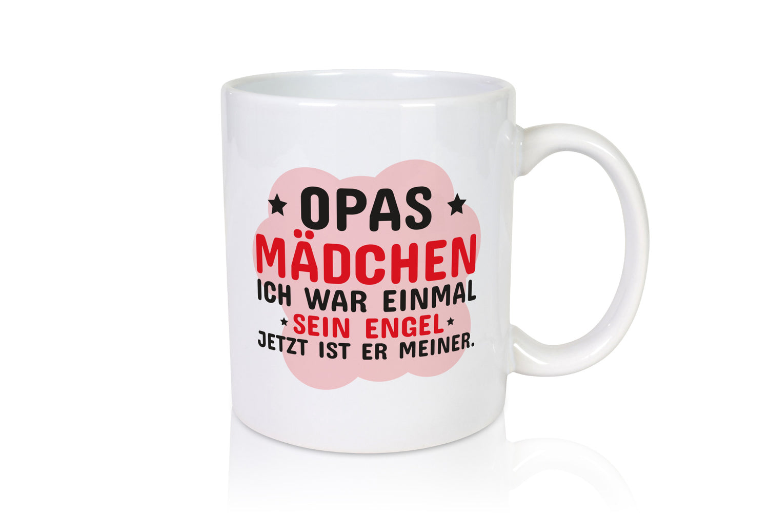 Opas Mädchen | Trauer Tasse Abschied Enkelin lustig Familie Geschenkidee