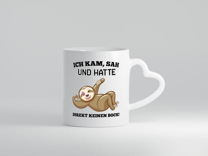Ich hab kein Bock Geschenk Humor Geschenkidee lustiger Spruch Tasse
