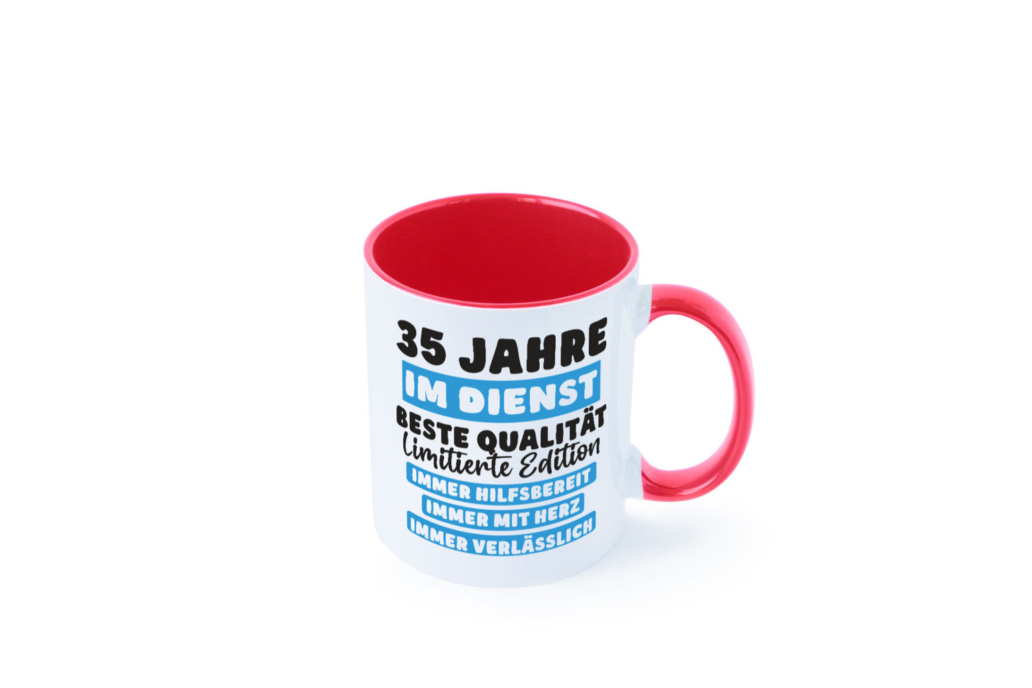 35 Jahre im Dienst | Jubiläum Arbeit v6 lustiger Spruch Geschenk Kollegen Büro