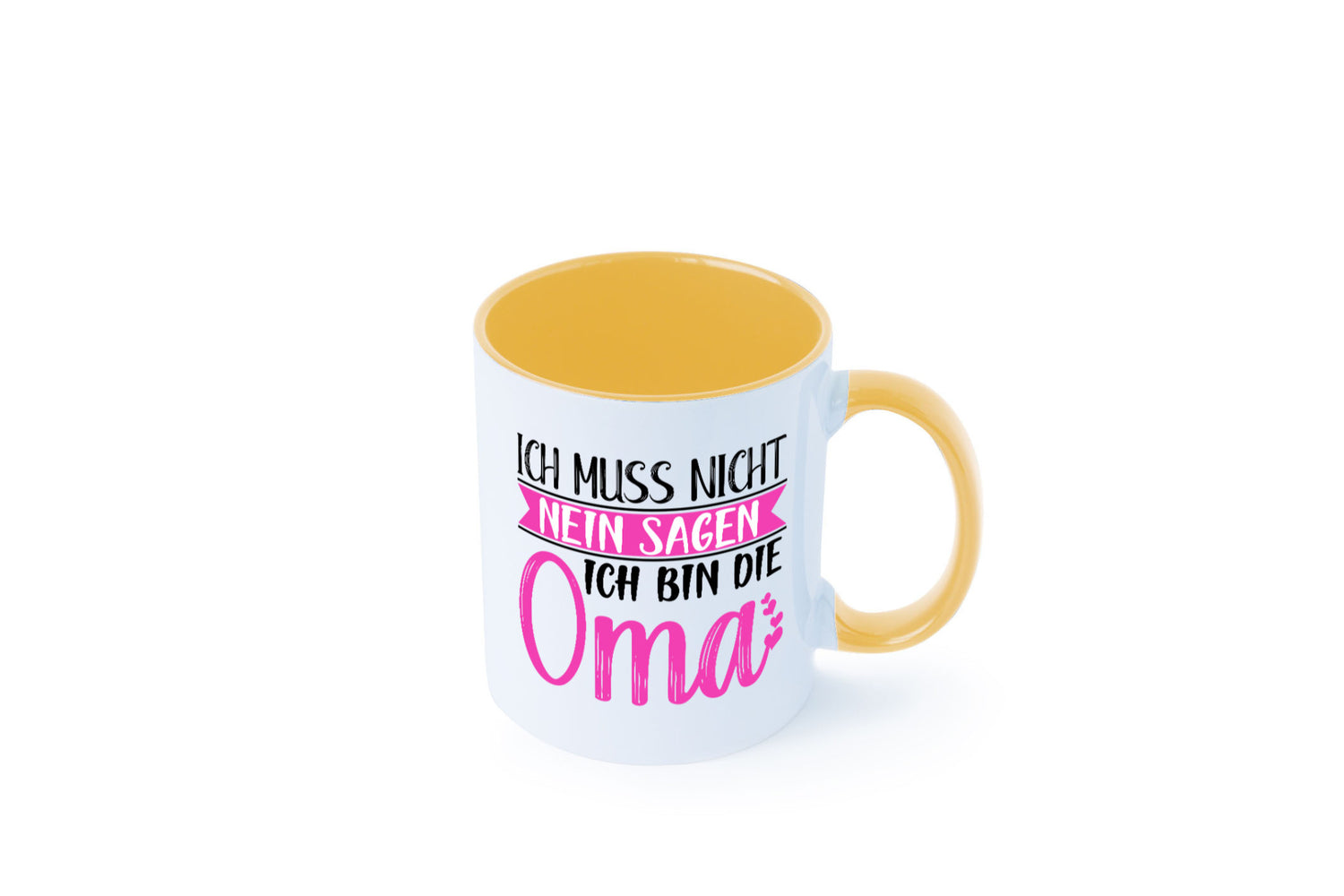 Muss nicht nein sagen, bin die Oma | Großmutter lustiger Spruch Geschenk