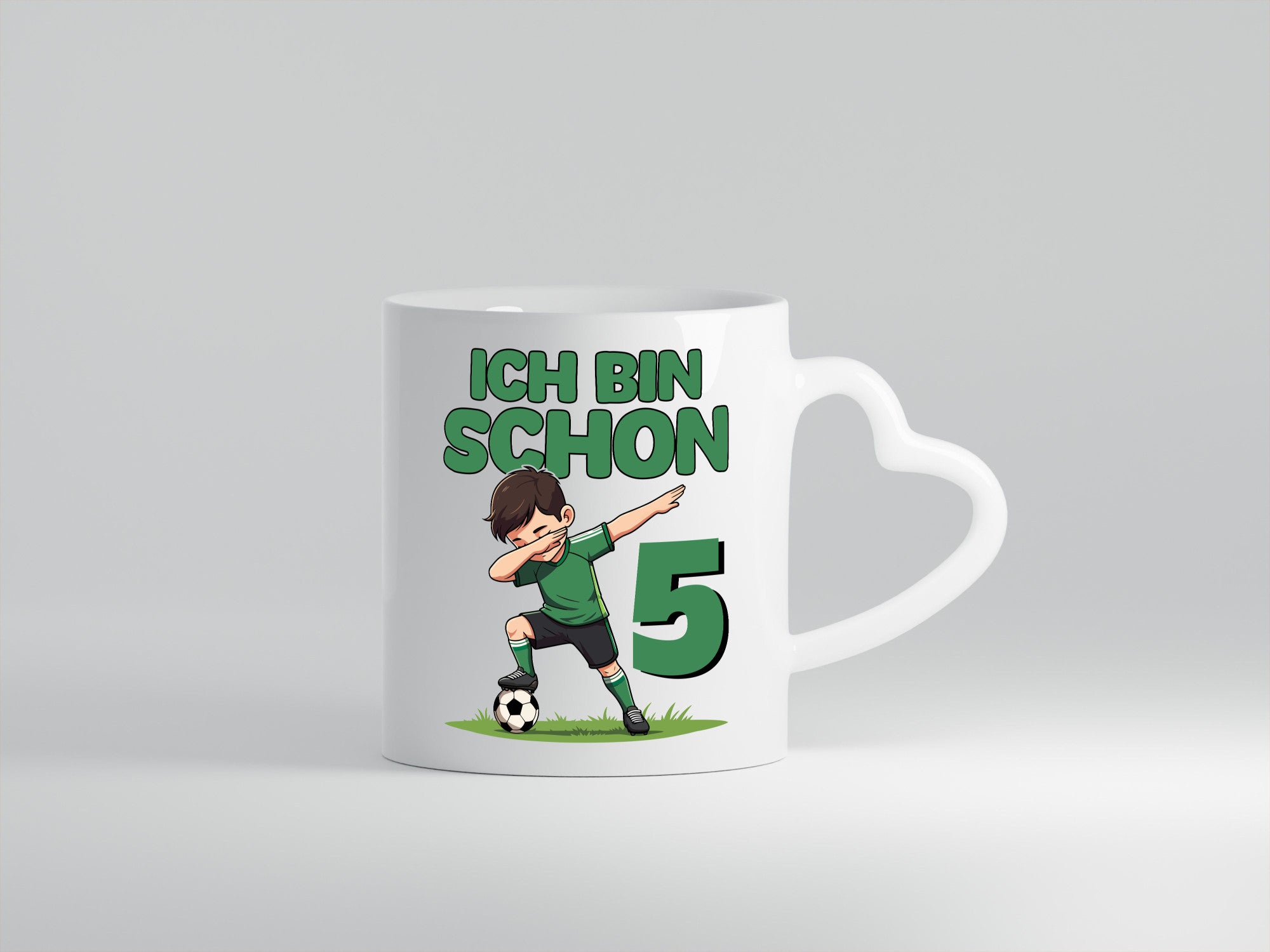 5. Geburtstag | 5 Jahre Fußballer lustiger Spruch Geschenk Geschenkidee Tasse