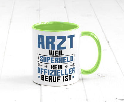 Superheld Arzt | Medizin Doktor Facharzt Geschenk Humor Geschenkidee lustiger