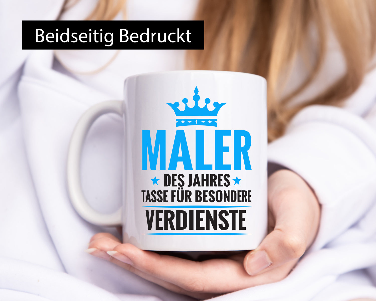 Besonderer Verdienst: Maler | Malerei Humor Geschenkidee Tasse