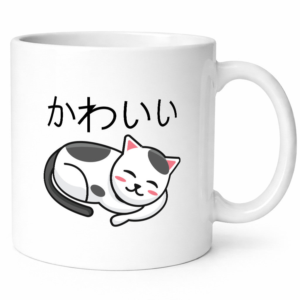Japanische Katze | Japan Tasse Comic Motiv lustig Tierliebhaber Humor Geschenk