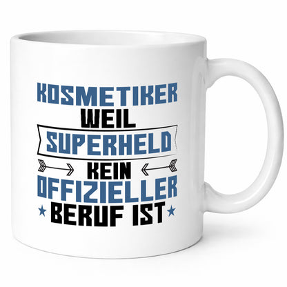 Superheld Kosmetiker | Kosmetik Stylist Visagist Geschenkidee Humor Tasse