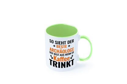 Kaffee trinkt: Archäologe | Archäologie Forscher lustig Humor Geschenkidee