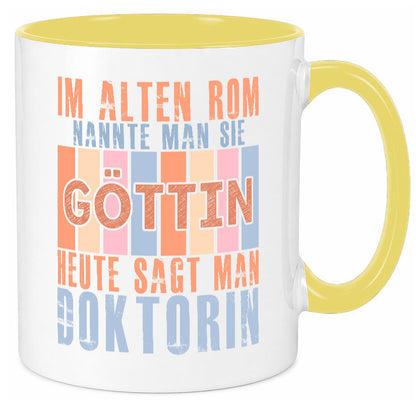 Heute sagt man: Doktorin | Doktorand Doktortitel Geschenk Humor Geschenkidee