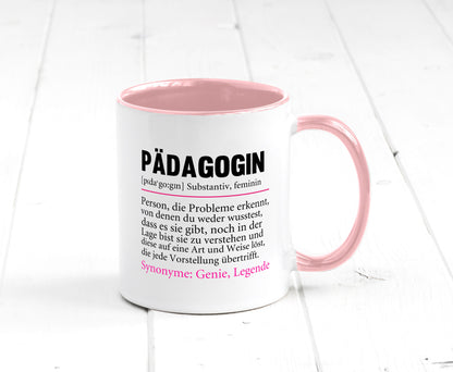Pädagogin | Spruch lustig Humor Pädagogik v2 Geschenk Geschenkidee lustiger