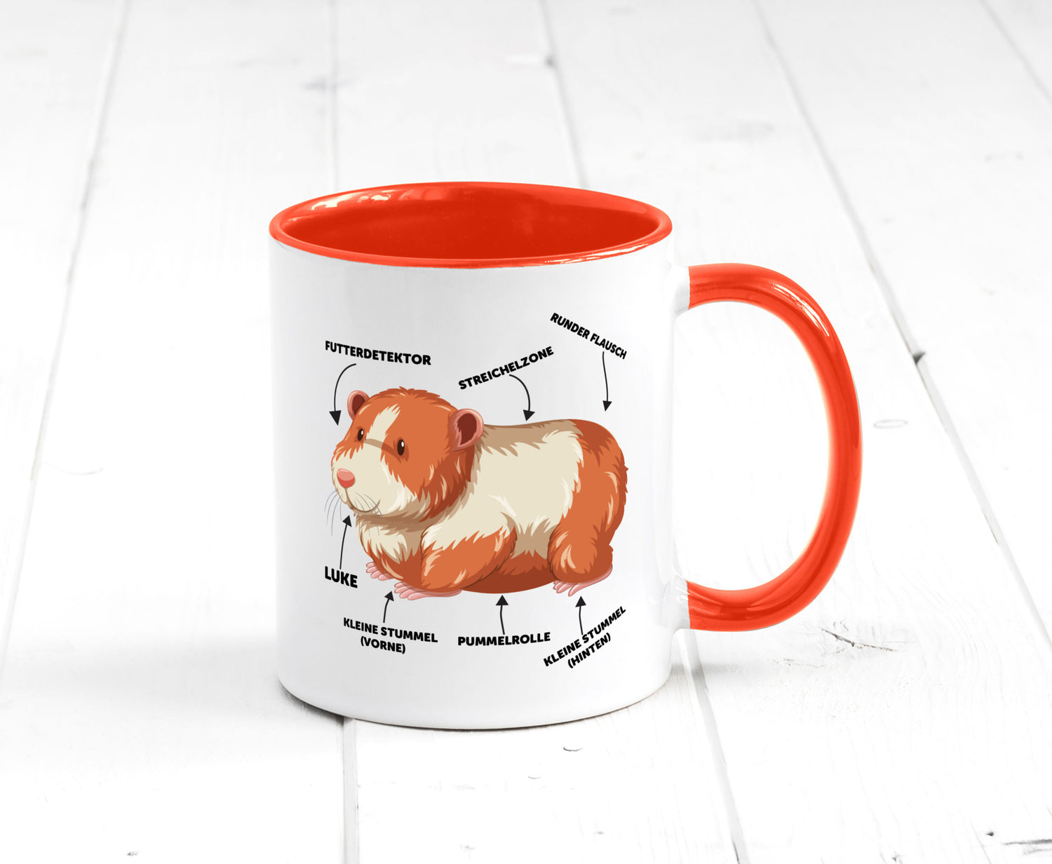 Meerschwein Geschenkidee Humor Tasse