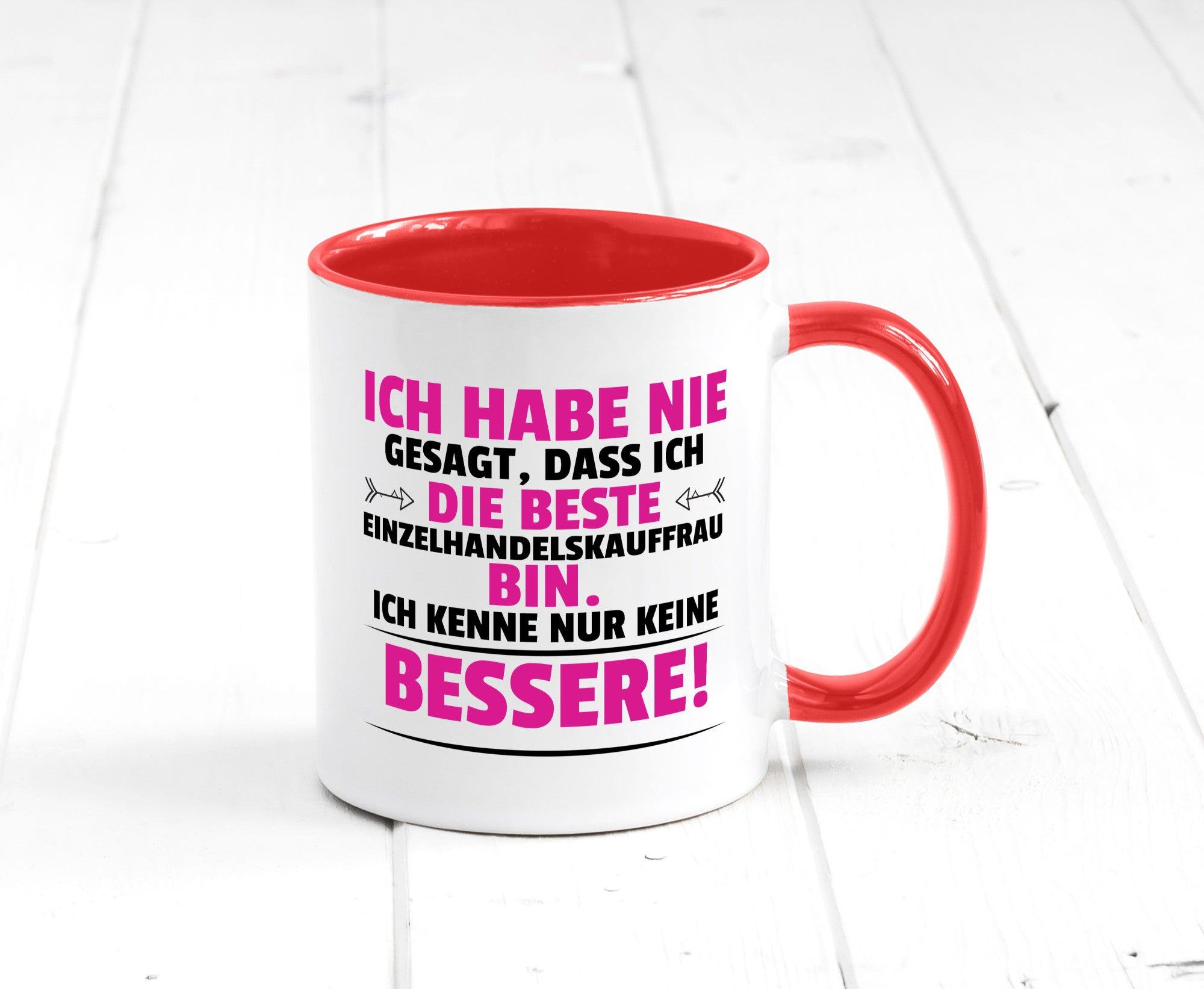 Die Beste Einzelhandelskauffrau | Einzelhandel Geschenkidee Humor Tasse
