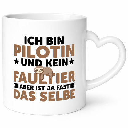 Ich bin kein Faultier: Pilotin | Definition Piloten lustiger Spruch Geschenk