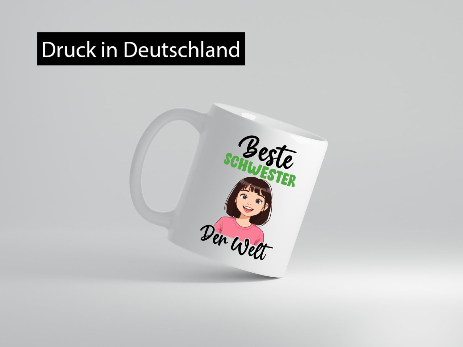 Beste Schwester | Groe kleine Geschenkidee Humor Tasse