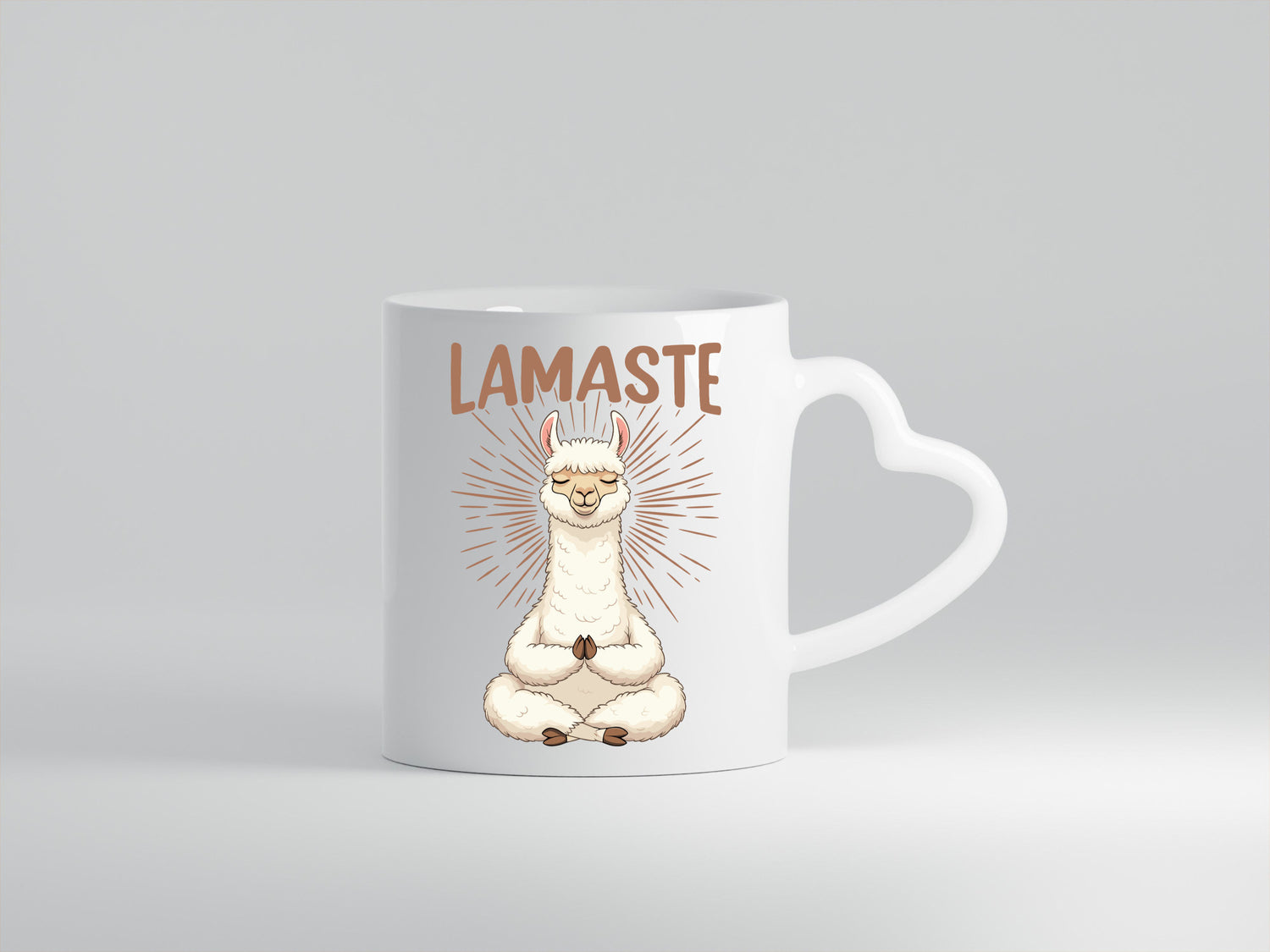 Lamaste | Lama Namaste lustiger Spruch Geschenk Humor Geschenkidee Tasse