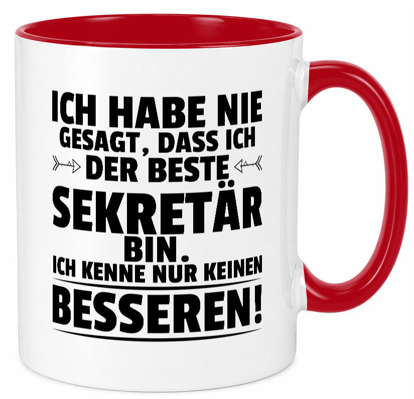 Keinen Besserer Sekretär | Büro lustiger Spruch Geschenk Arbeit Kollegen Tasse