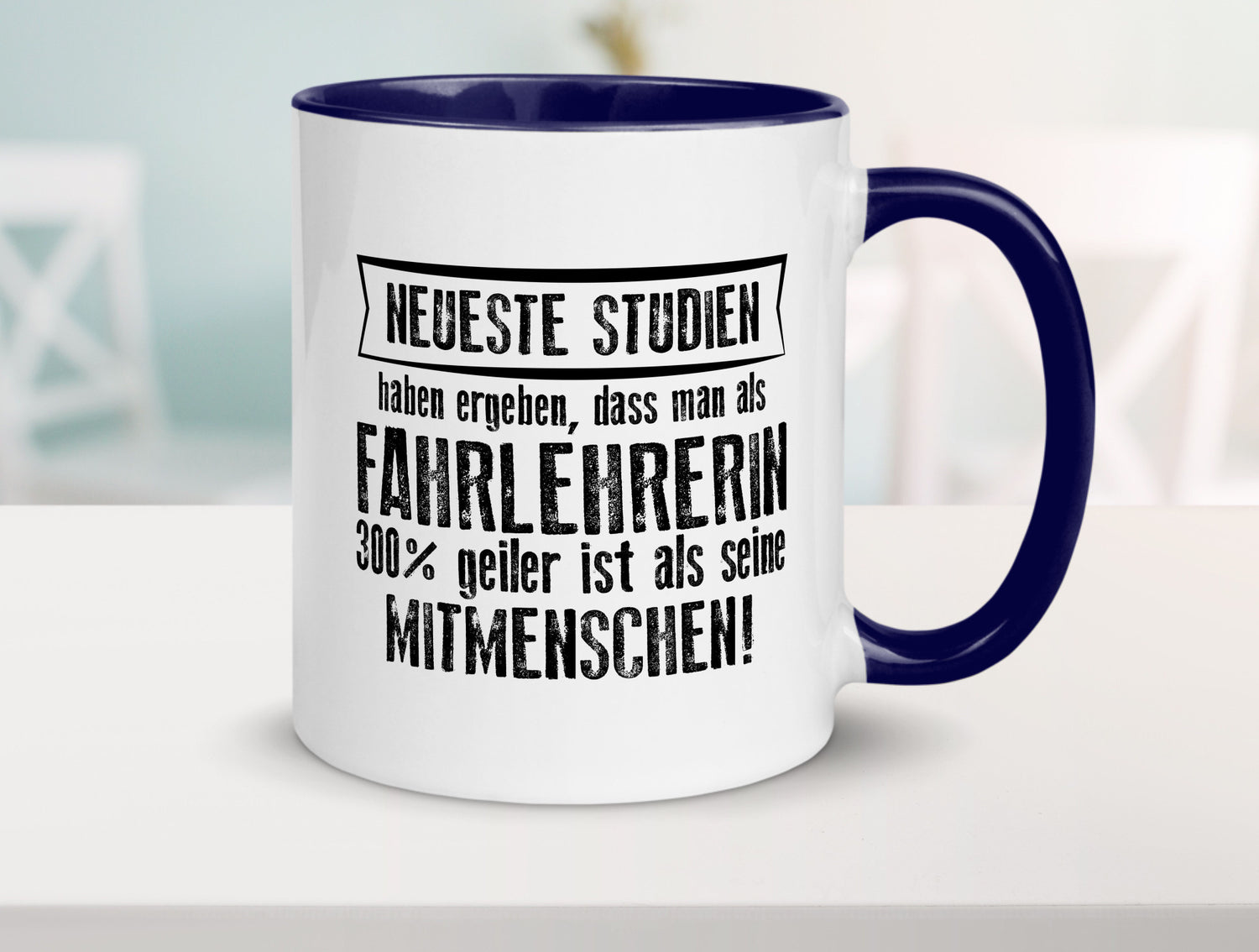 Neuste Studien: Fahrlehrerin| Fahrschule Humor Geschenkidee Tasse