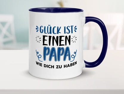 Einen Papa wie dich | Vater Tasse Vatertag Glück Geschenk Familie Geschenkidee