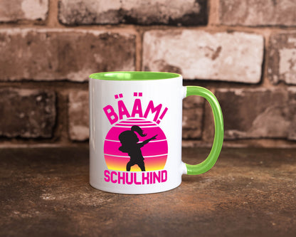 Bääm Schulkind | Einschuldung Schulanfang Geschenkidee Humor Tasse