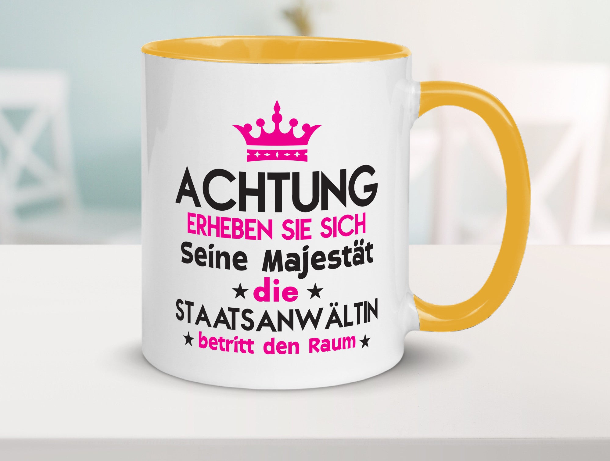 Seine Majestät Staatsanwältin | Anwältin lustiger Spruch Geschenk Humor