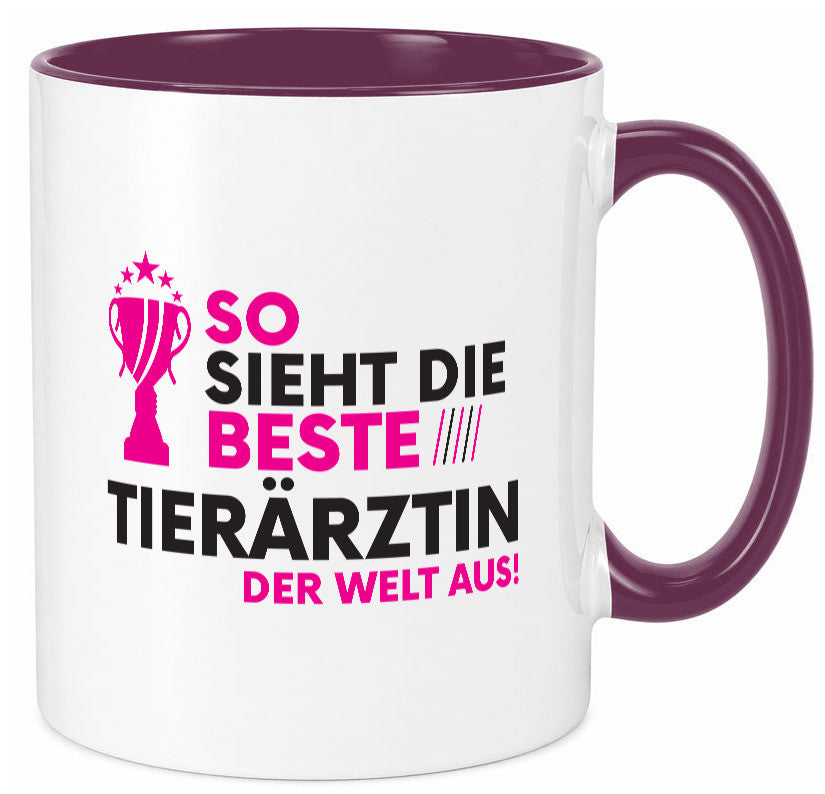 Die Weltbeste Tierärztin | Mediziner Tiermedizin lustiger Spruch Geschenk
