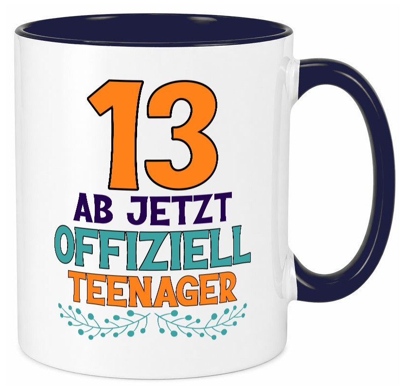 13. Geburtstag | Mädchen Tasse Teenager Spruch vl5 Geschenk Geschenkidee
