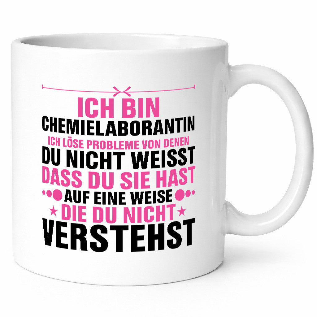 Löse Probleme: Chemielaborantin | Laborantin Chemie Geschenk Humor Geschenkidee