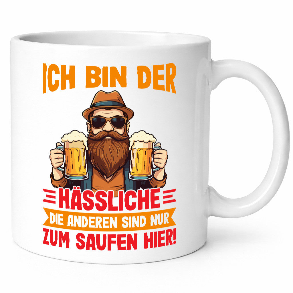 Ich bin der Hässliche | JGA Hochzeit Geschenkidee Humor Tasse