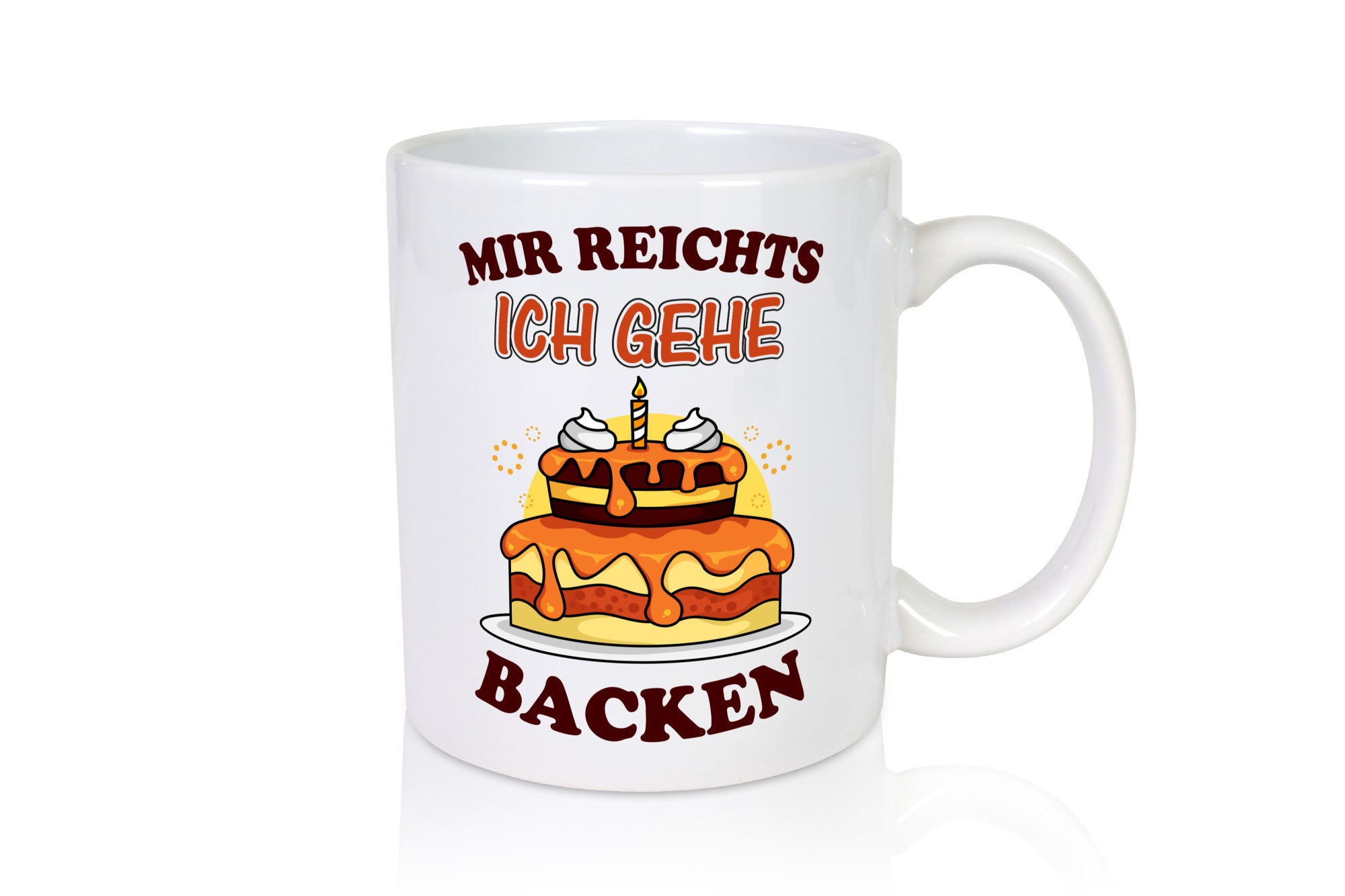 Ich gehe backen | Bäcker Tasse Kuchen Torte Humor Geschenk Geschenkidee