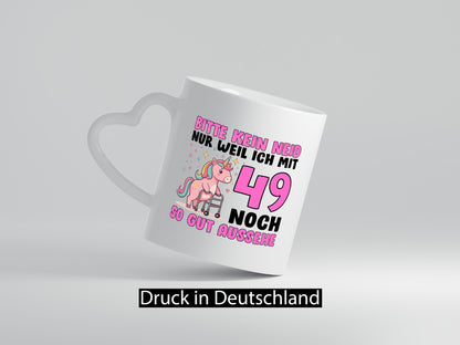 49. Geburtstag | 49 Jahre Mit noch so gut aussehen lustiger Spruch Geschenk